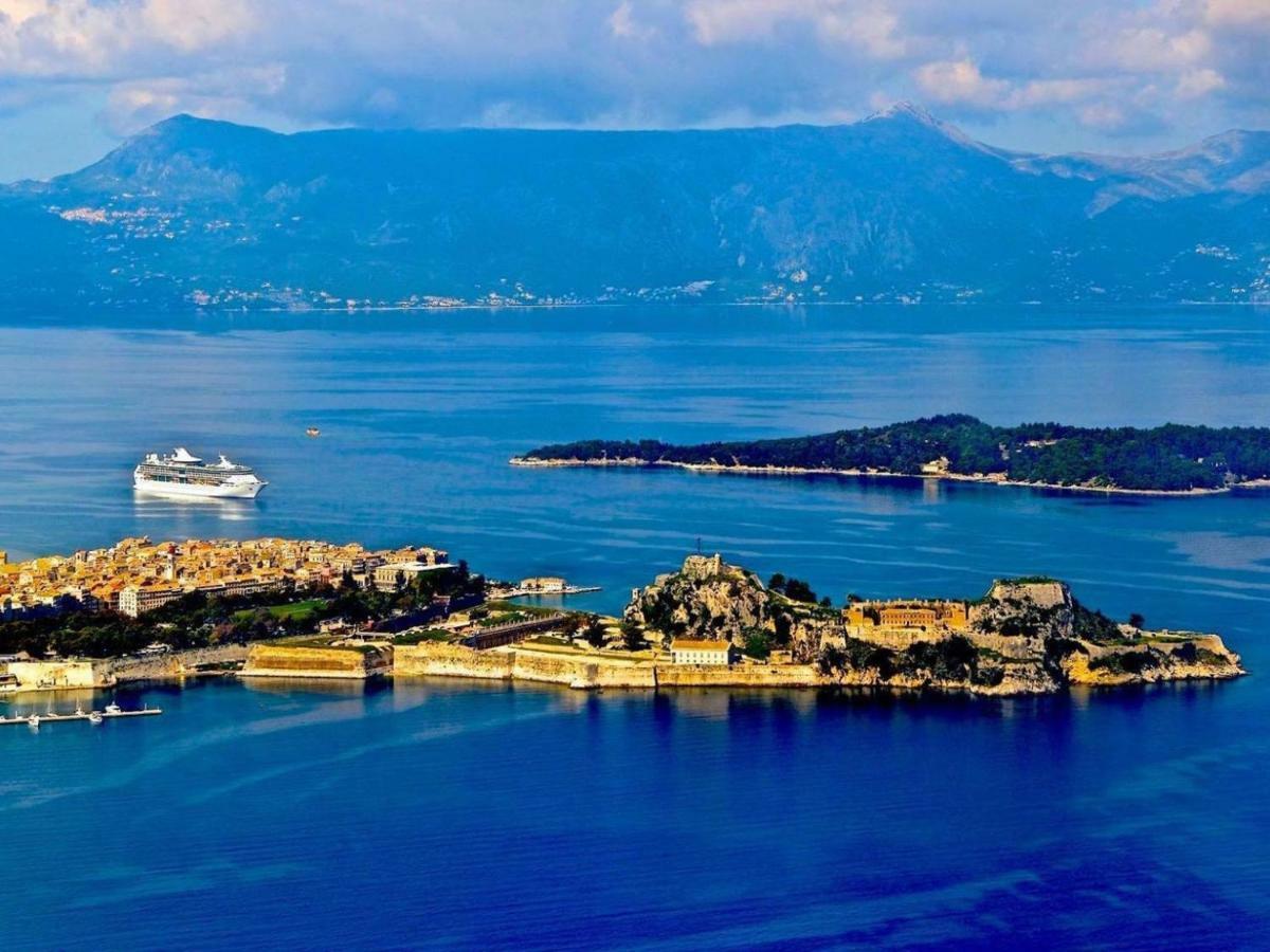 Luxury Maisonette In Corfu Town Villa Eksteriør billede